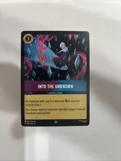 Disney Lorcana Reign Of Jafar - Elsa Into The Unknown 81/204 - Super Rare - Image 1