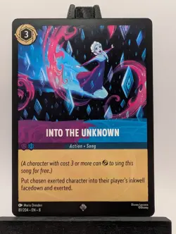 Disney Lorcana TCG Into The Unknown 81/204 Reign Of Jafar Regular Super Rare - Image 1