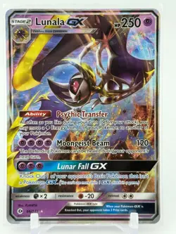 Lunala GX - 66/149 - Ultra Rare - Sun & Moon Base - Pokemon Card - NM/M - Image 1