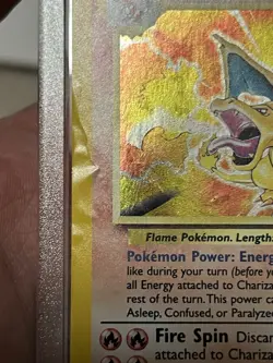 Pokemon Card TCG Charizard 004/130 Base Set 2 Holo MP Vintage - Image 4