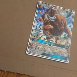 Pokemon Tauros GX Ultra Rare Holo Card SM Base Set 100/149 180 HP English - Image 5