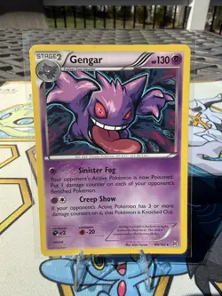 Pokemon Gengar Holo Rare TCG Card 60/162 XY Breakthrough NM English - Image 1