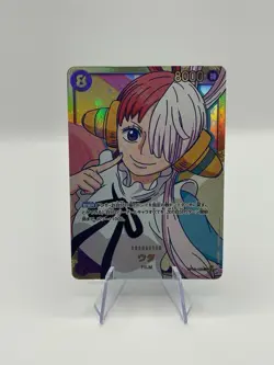One Piece CCG Uta OP02-120 Secret Rare Foil Card - Image 1