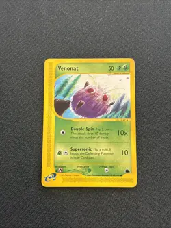 Pokemon Skyridge Venonat 112/144 NM Card - Image 1