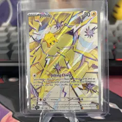 Pokemon TCG Joltik Card 150/142 Stellar Crown Illustration Rare NM Condition - Image 1