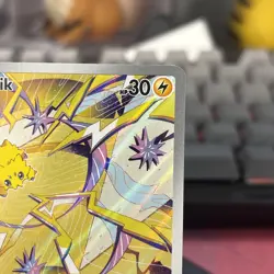 Pokemon TCG Joltik Card 150/142 Stellar Crown Illustration Rare NM Condition - Image 5