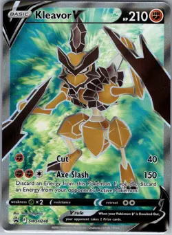 Kleavor V (Full Art) SWSH248 Sword & Shield Promo Cards - Pokemon Card - NM - Image 1