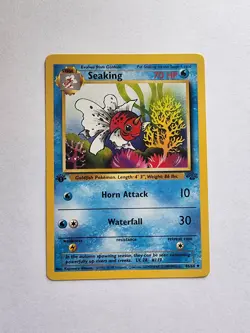 Pokemon Jungle Seaking 1st Edition Excellent Card 46/64 - Image 1