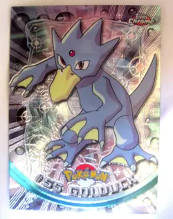 Golduck 2000 Topps Chrome Pokemon Golduck Chrome Card#55!Pokemon Chrome Card - Image 1