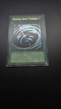 Mystical Space Typhoon MRL-047 Unlimited Yugioh Card - Ungraded - Image 3