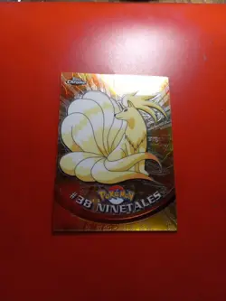 Pokemon Card Topps Chrome Ninetails #38 Animation Set NM! Fast Shipping. - Image 1