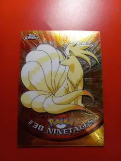 Pokemon Card Topps Chrome Ninetails #38 Animation Set NM! Fast Shipping. - Image 2
