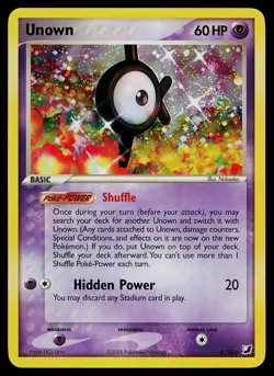 Pokemon Card - Unown (K) Unseen Forces K/28 Holo Rare - Image 1