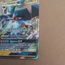 Pokemon Vikavolt GX 45/145 SM Guardians Rising Ultra Rare Full Art Holo Card - Image 2