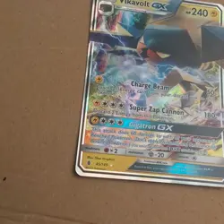 Pokemon Vikavolt GX 45/145 SM Guardians Rising Ultra Rare Full Art Holo Card - Image 5