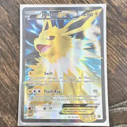 Jolteon EX 028A/083 Alternate Art Promo Holo Pokemon Card - Image 1