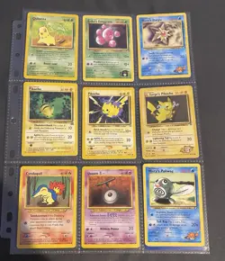 Great Gift For Kids Vintage Pokemon Card Lot With Cards From WOTC era - Image 5