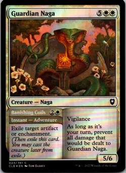 Guardian Naga C Commander Legends: Battle for Baldur's Gate Foil 23 NM - Image 1