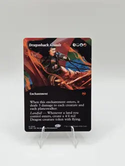 Dragonback Assault (Borderless) Tarkir: Dragonstorm Regular Near Mint - Image 1