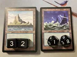 MTG Magic Premodern 244 Basic Land Lot Urza's Saga and Mirage - Old Frame Basics - Image 3