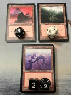 MTG Magic Premodern 244 Basic Land Lot Urza's Saga and Mirage - Old Frame Basics - Image 5