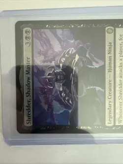 MTG: TMNT - Shredder, Shadow Master (Surge Foil) - Commander (TMC) R 0020 - Image 3