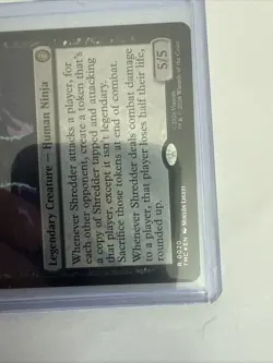 MTG: TMNT - Shredder, Shadow Master (Surge Foil) - Commander (TMC) R 0020 - Image 4