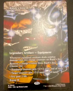 Raph's Jitte TMNT; Magic: The Gathering - Image 1