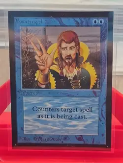 1993 COUNTERSPELL Magic the Gathering Collector's Edition CE MTG Sharp Corners - Image 1