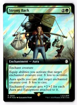 Strong Back (Extended Art) (Surge Foil) 930 Universes Beyond: Fallout Foil NM - Image 1