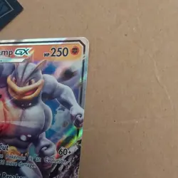 Pokemon Machamp GX 64/147 SM Burning Shadows Ultra Rare Holo Card - Image 3