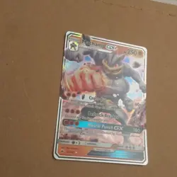 Pokemon Machamp GX 64/147 SM Burning Shadows Ultra Rare Holo Card - Image 5