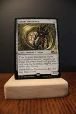 Solemn Simulacrum LP Regular Core Set 2021 M21 Magic the Gathering MTG ManaFam - Image 1