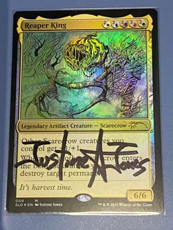 MTG Signed Foil Reaper King - Secret Lair SLD NM/M - Image 1