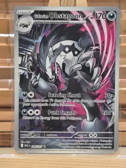 Galarian Obstagoon 245/217 IR - ASC EN Ascended Heroes Pokemon - NM/M - Image 1