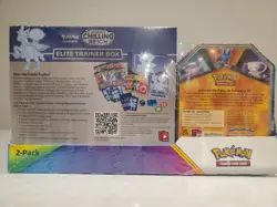 Pokemon TCG Chilling Reign ETB Elite Trainer Box + Lucario V Tin 2 Pack Costco - Image 2