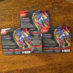 Pokemon TCG Phantasmal Flames 3x Blister Packs and 1x Booster Bundle - Image 2