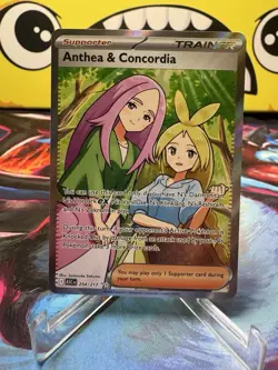 Anthea and Concordia 254/217 Ascended Heroes Pokemon TCG Full Art Trainer - Image 1
