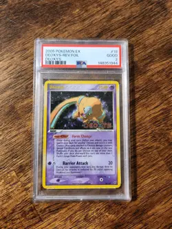 Doexys 18/107 Reverse Holo Pokemon TCG Psa 2 - Image 1