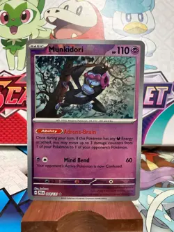 Munkidori 044/131 Master Ball - Prismatic Evolutions - Pokemon TCG - SHIPS FAST - Image 1