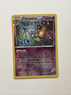 Chandelure 50/114 Rev Reverse Holo XY Steam Siege Pokemon NM - Image 1
