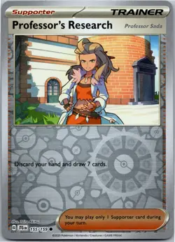 Professor's Research - SV09: Journey Together 155/159 - Common - NM Pokemon TCG - Image 1