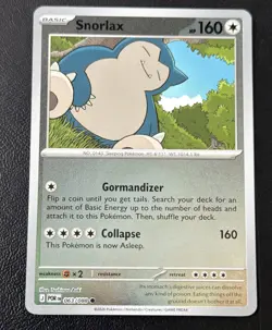 Snorlax 063/088 - Reverse Holo - Pokemon TCG: Perfect Order - English NM - Image 1