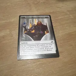 Tezzeret, Cruel Captain Emblem (011) Robot (010) (101) Edge of Eternities MTG - Image 1