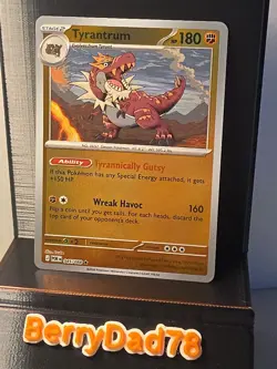 Tyrantrum 045/088 Perfect Order Reverse Holo Pokemon TCG NM - Image 1