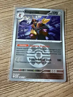 Kingambit 148/217 Reverse Holo Quick Ball Ascended Heroes Pokemon - Near Mint NM - Image 1