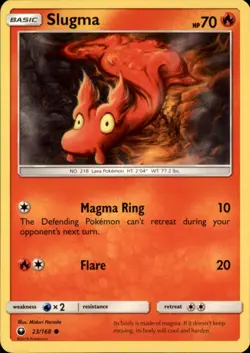Slugma 23/168 Common Celestial Storm Pokemon NM - Image 1