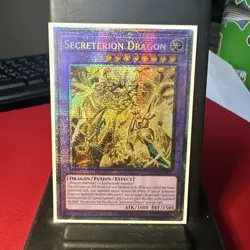 Yu-Gi-Oh! Secreterion Dragon DUAD-EN037 Starlight Rare 1st Edition - Image 1