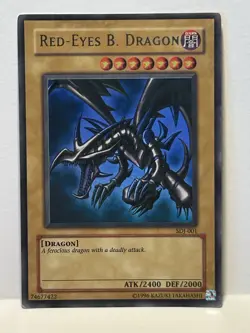 YuGiOh- Red-Eyes B. Dragon – SDJ-001 – Ultra Rare – Yu-Gi-Oh! - Image 1