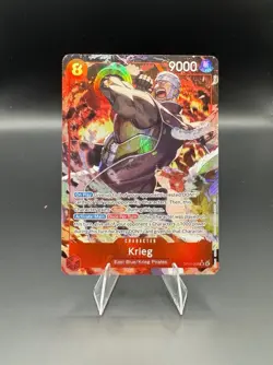 One Piece Card Game TCG Krieg OP15-008 Alt Art M/NM Condition - Image 1